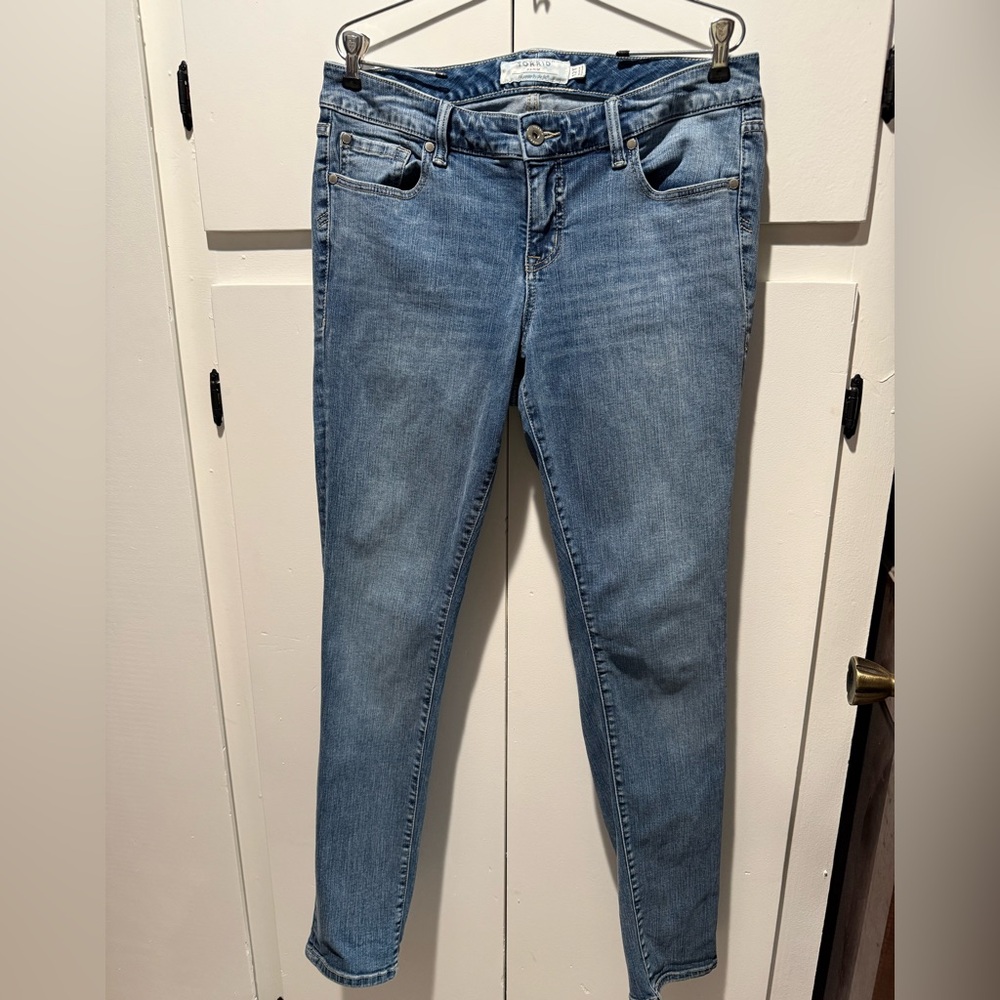 Torrid Blue Skinny Jeans with Stretch Fit